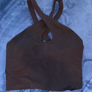 Lululemon Cropped Cross Tank - Black 4